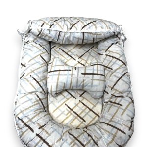 Bebek Babynest iki yönlü kullanım Tasarımı Ortopedik Nest Bebek Yatağı Anne Yanı Bebek Yatağı