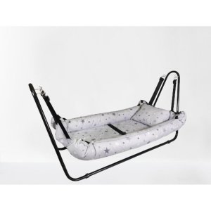 Bebek Gri Pamuklu Mars Hamak