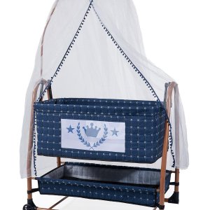 KİNG LÜX METAL SALLANIR BEŞİK LACİVERT